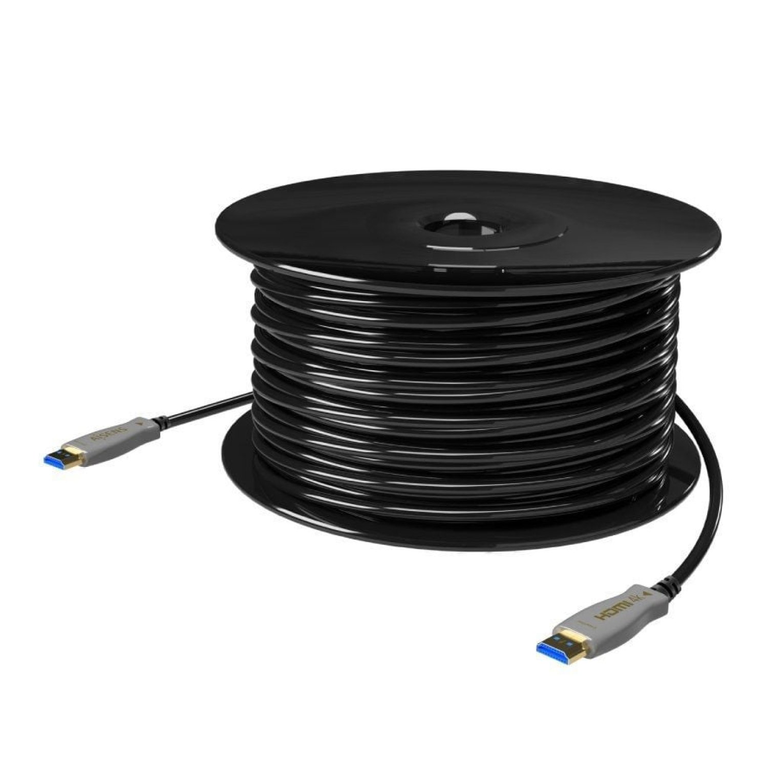 Aisens Cable HDMI 2.0 · 4K · 100m · Macho/Macho · Negro