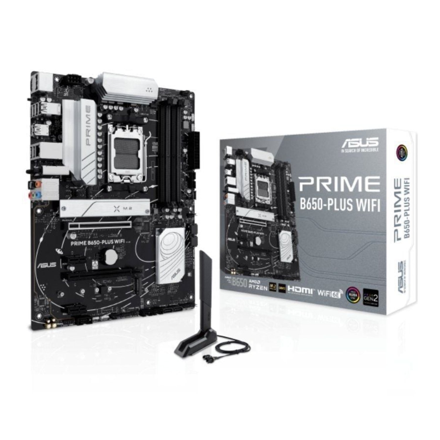 Asus Prime B650-PLUS WiFi · Socket AM5 · DDR5 · PCIe 5.0