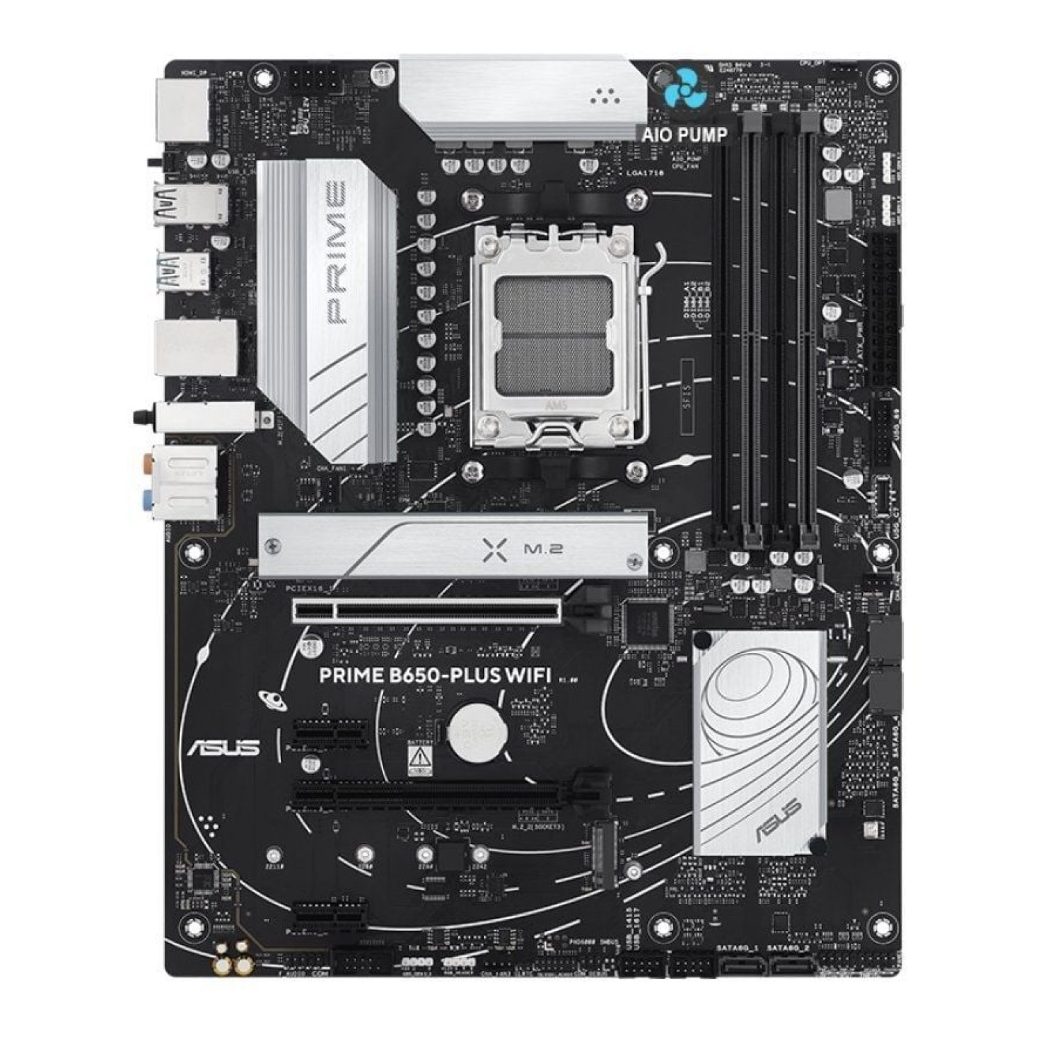 Asus Prime B650-PLUS WiFi · Socket AM5 · DDR5 · PCIe 5.0
