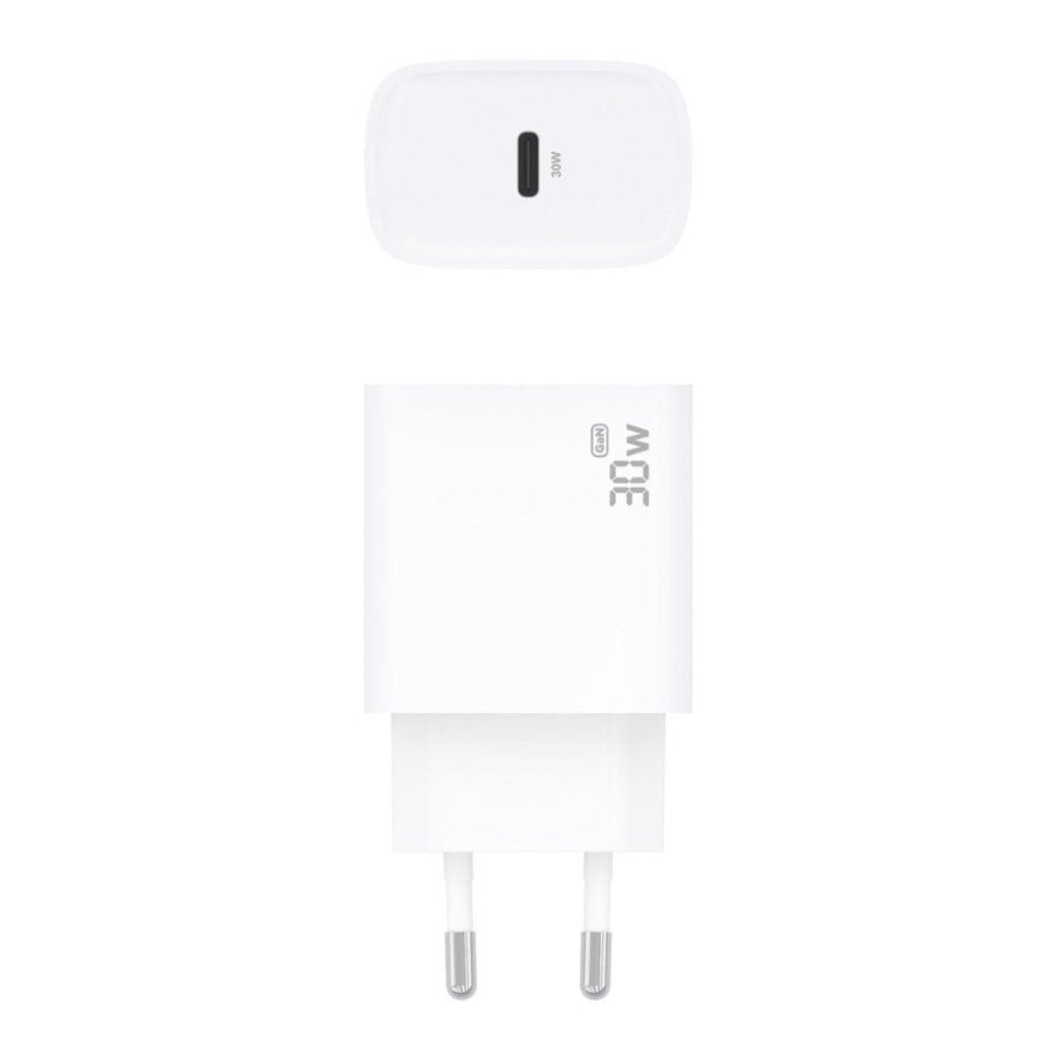 Aisens Cargador GaN · 30W · 1x USB-C · Blanco