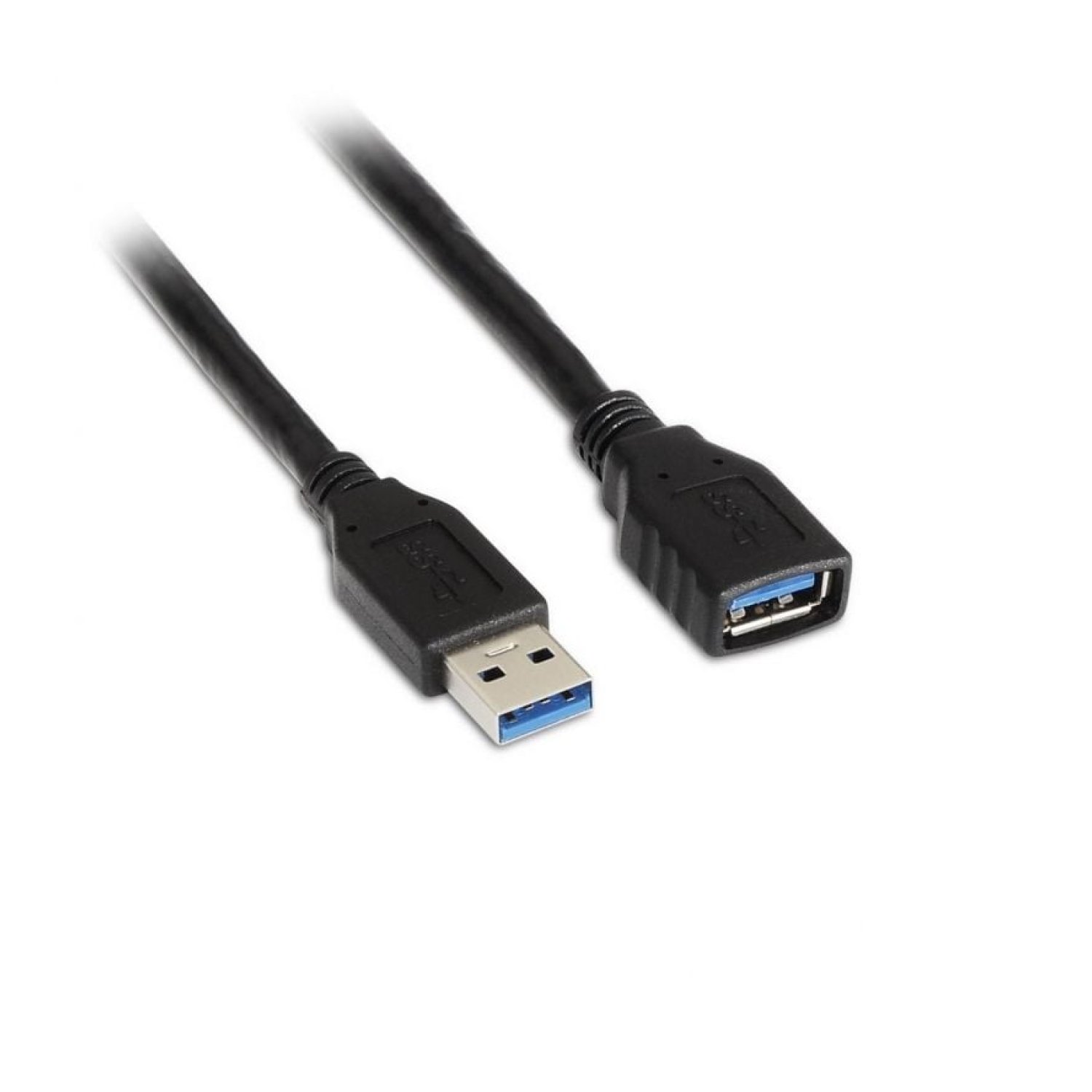Aisens Cable Alargador USB 3.0 · 2m · USB Macho-Hembra · 625Mbps · Negro
