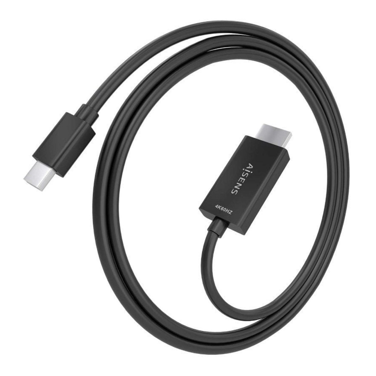 Aisens · Cable Mini DisplayPort a HDMI · 4K · 1,5m · Negro