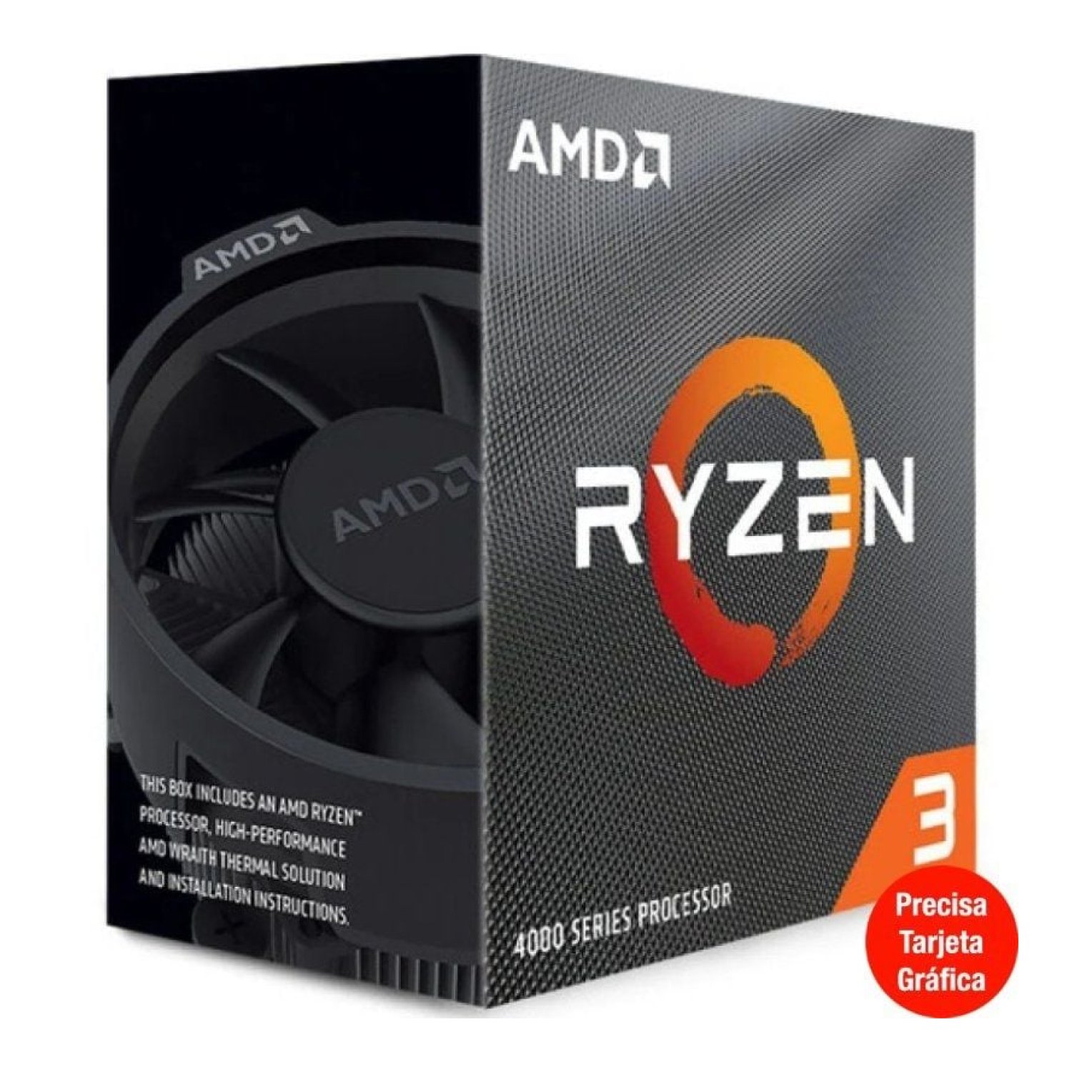 AMD Ryzen 3 4100 · 3,80GHz · Socket AM4