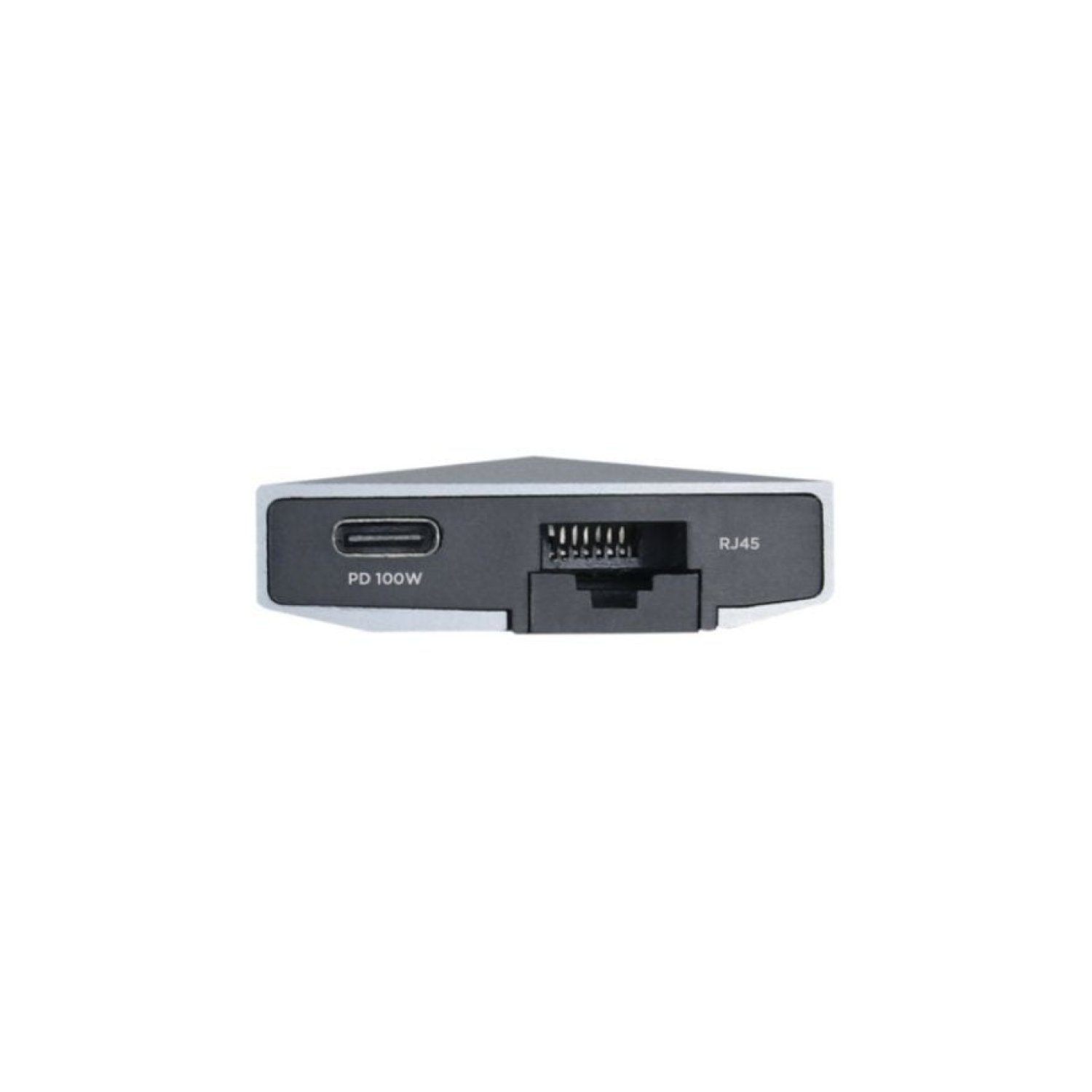 Aisens · Docking USB Tipo-C · 1xHDMI 4K · 3xUSB · RJ45 · Lector Tarjetas · PD · Gris