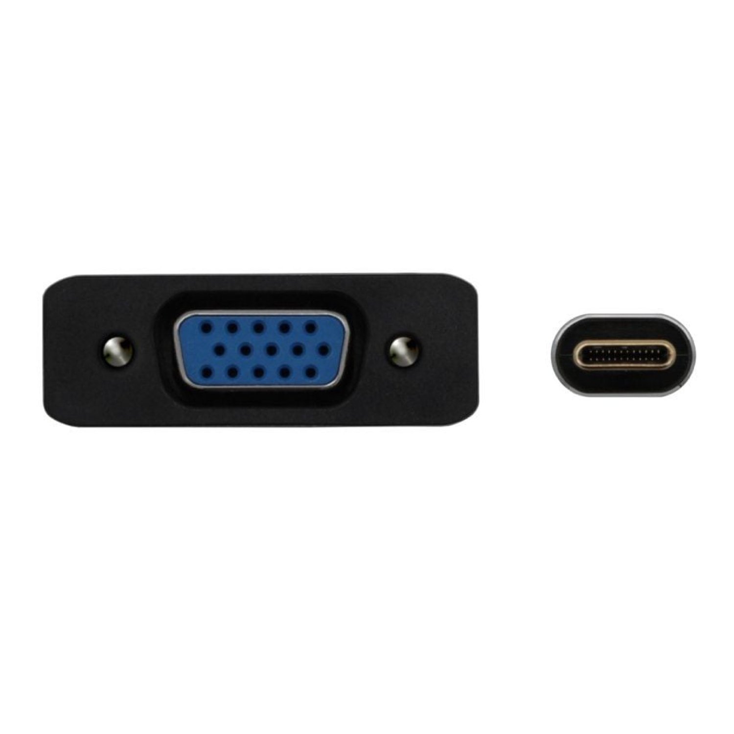 Aisens Conversor USB-C a VGA · 27W · 1250Mbps · 15cm · Gris