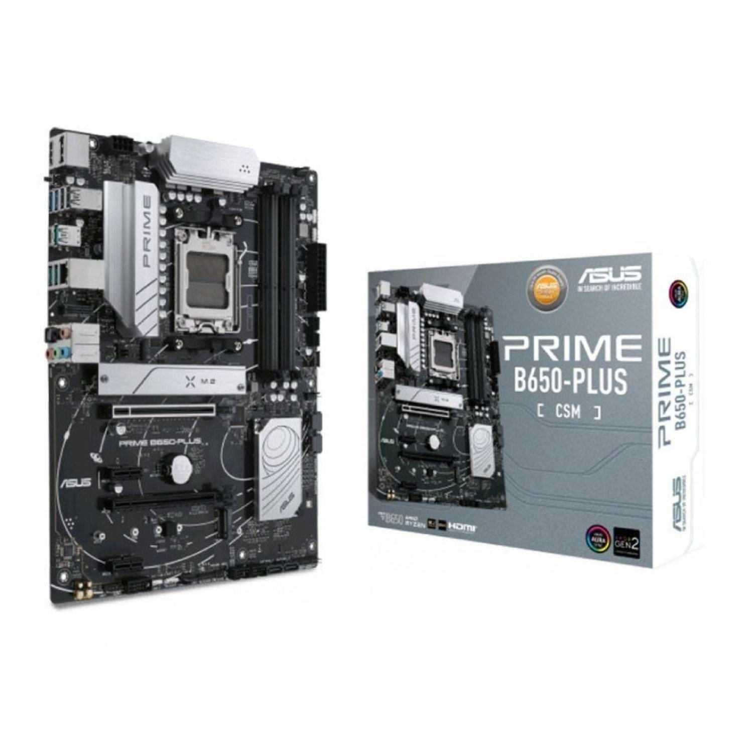 Asus Prime B650-PLUS · Socket AM5 · DDR5 · PCIe 5.0