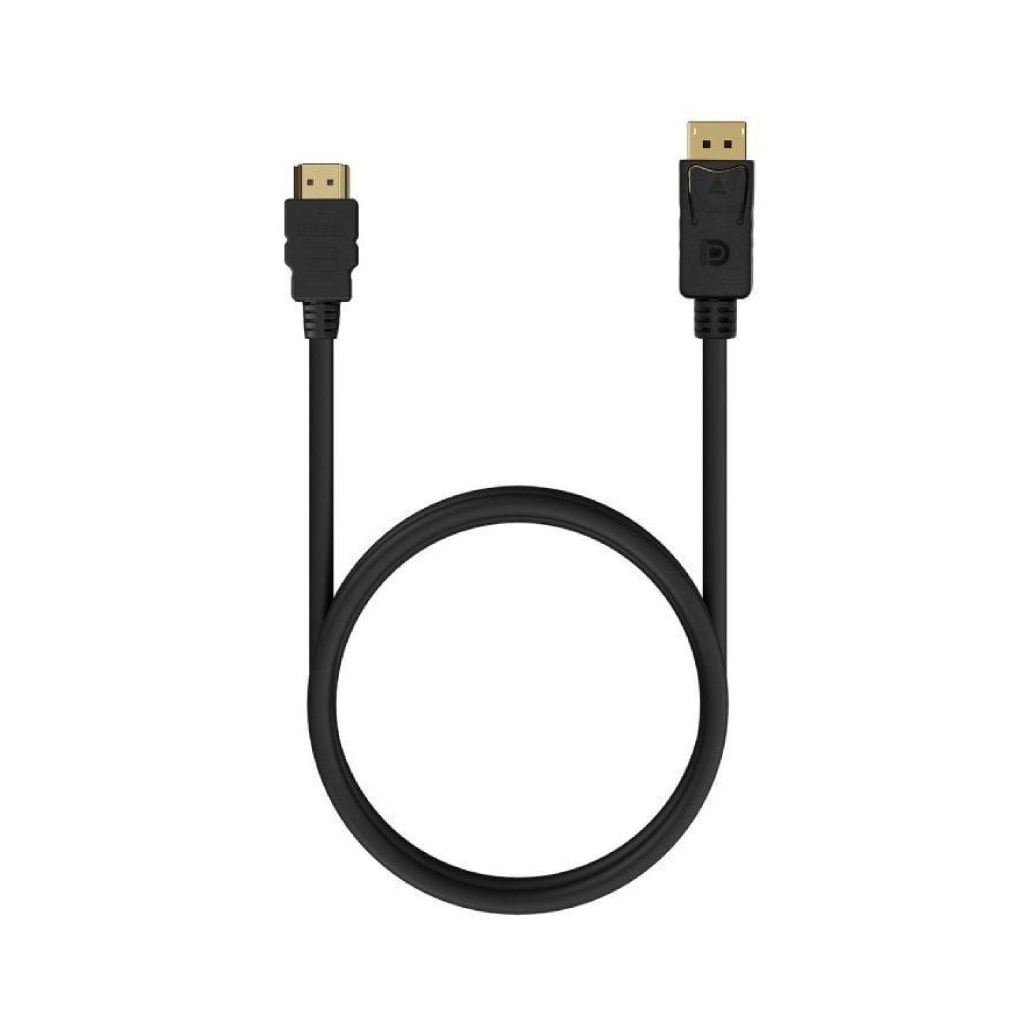 Aisens · Cable Conversor DisplayPort a HDMI · 1,5m · Negro · 2300Mbps