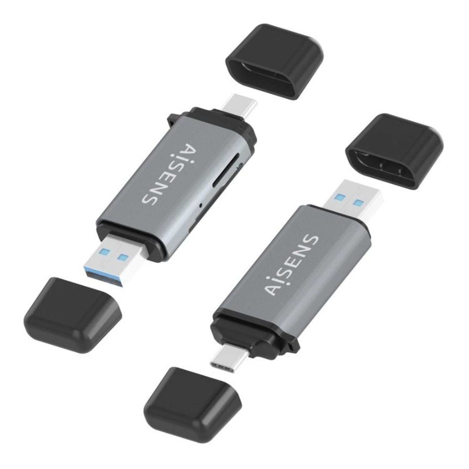 Aisens Lector de Tarjetas · USB 3.1 · Multiformato