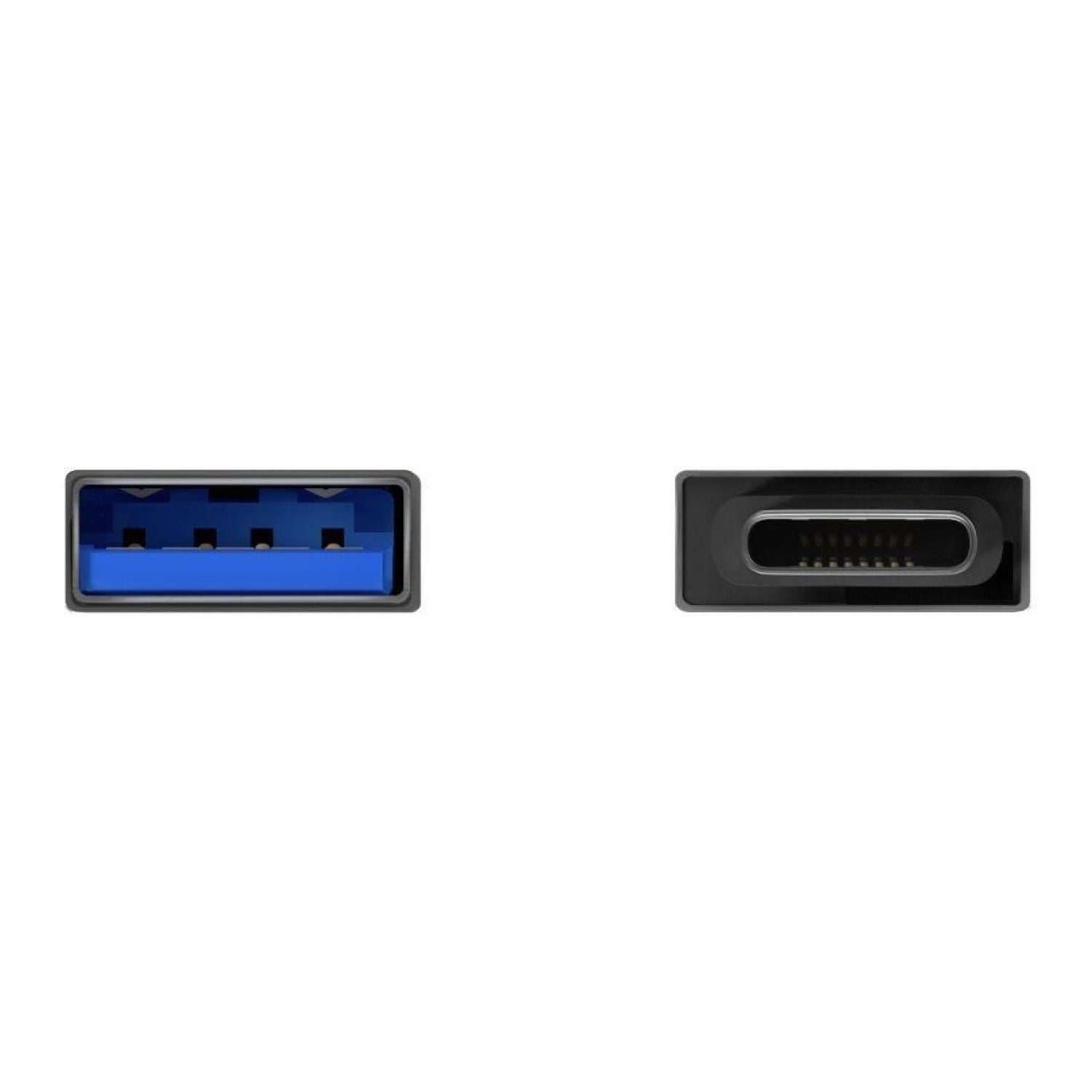 Aisens · Adaptador USB 3.2 · USB Hembra a Tipo-C Macho · Gris