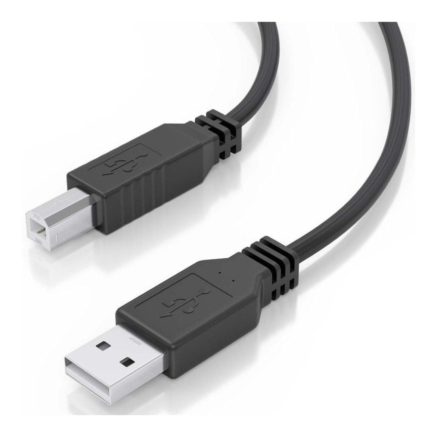 Aisens · Cable Alargador USB 2.0 · USB Macho a Tipo-B · 15m · Negro