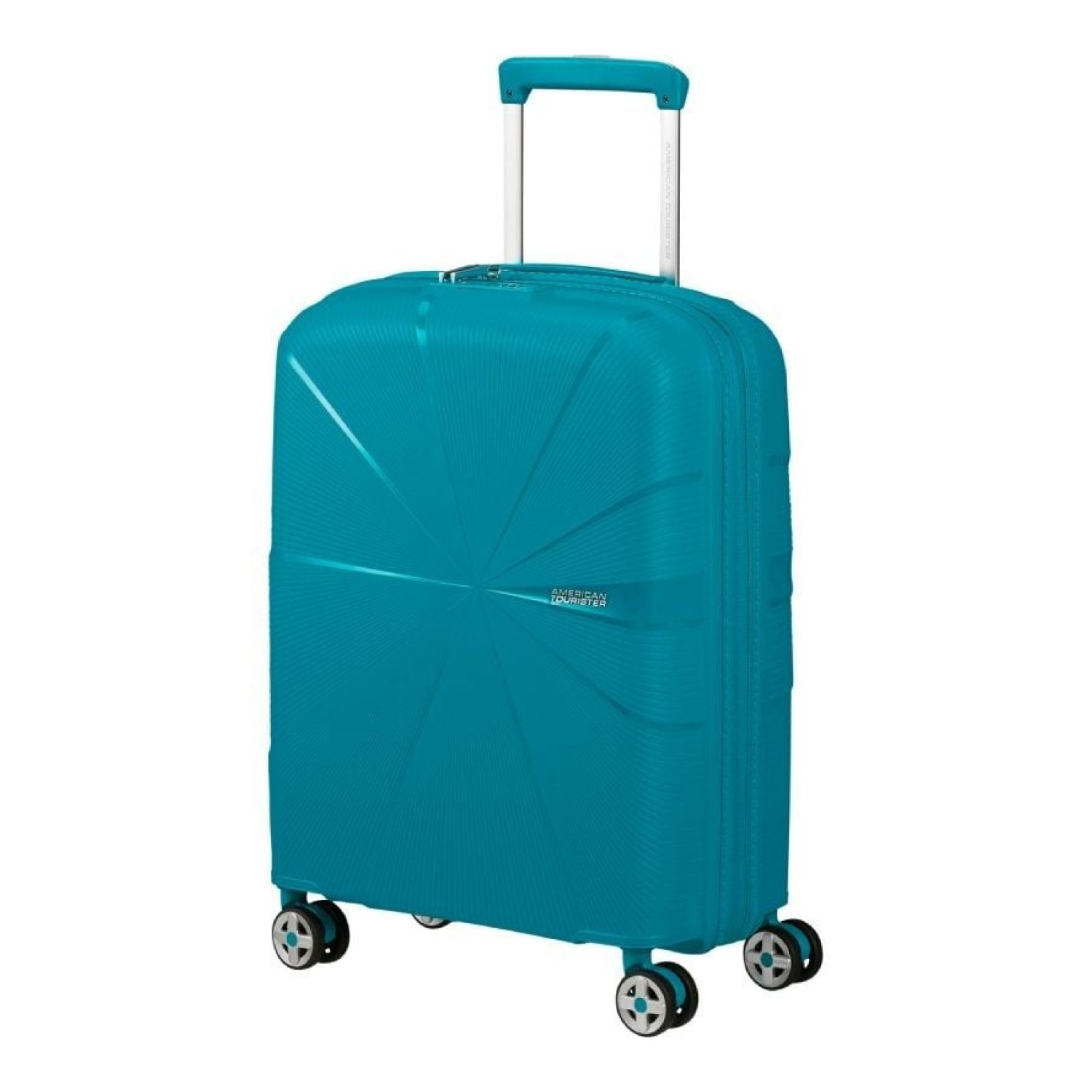 American Tourister Starvibe Spinner · Cabina 55cm · 55x40x20cm · 4 Ruedas · Verdigrís