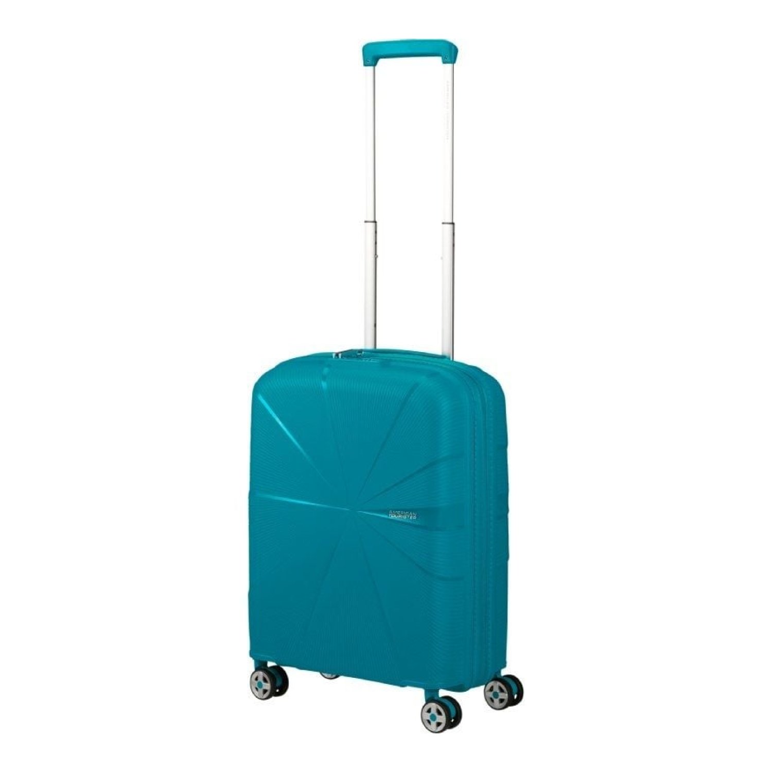 American Tourister Starvibe Spinner · Cabina 55cm · 55x40x20cm · 4 Ruedas · Verdigrís
