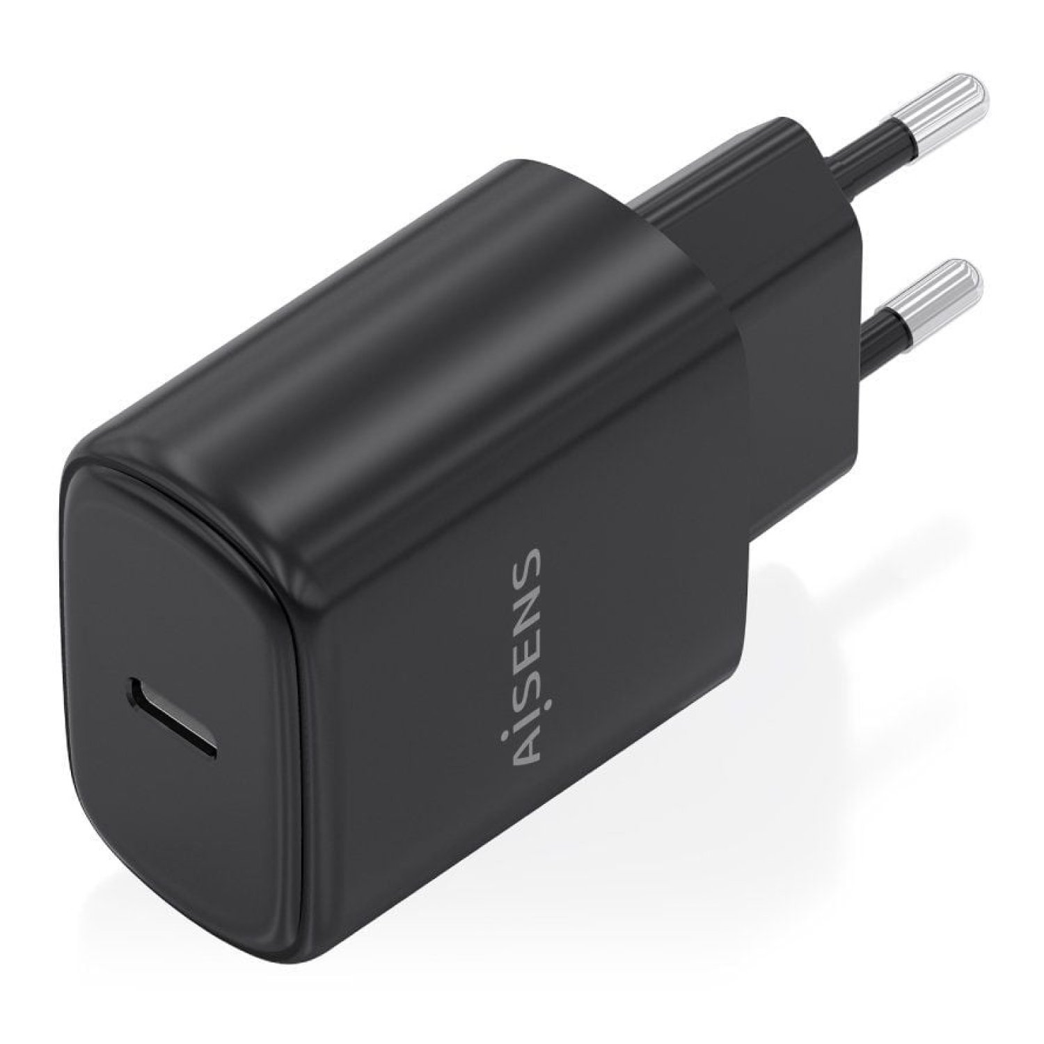Aisens Cargador GaN · 1 USB-C · 30W · Negro