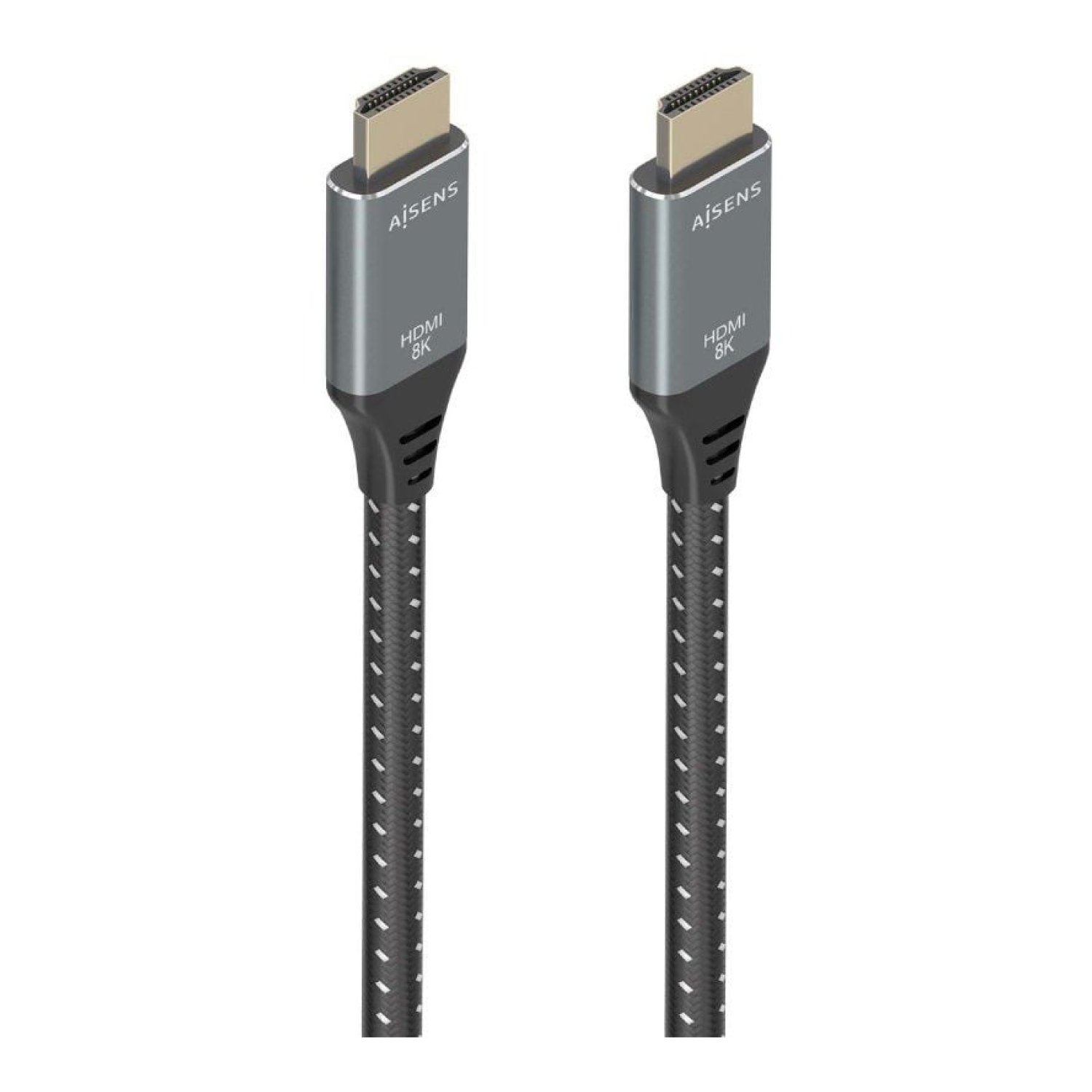 Aisens Cable HDMI 2.1 8K · 7 metros · Macho a Macho · Gris y Negro