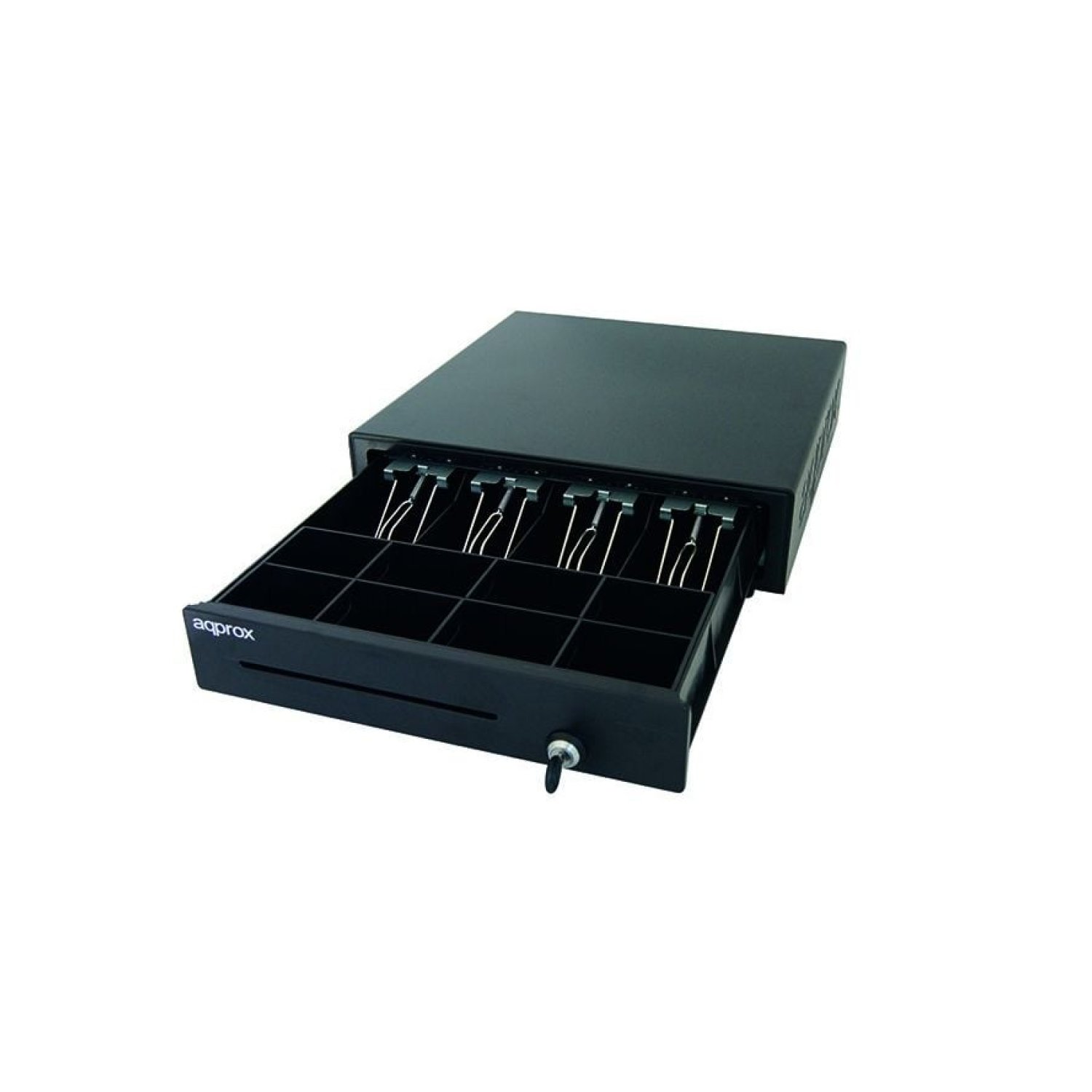 Approx appCASH01 · Cajón Portamonedas · Manual y Automático · Negro