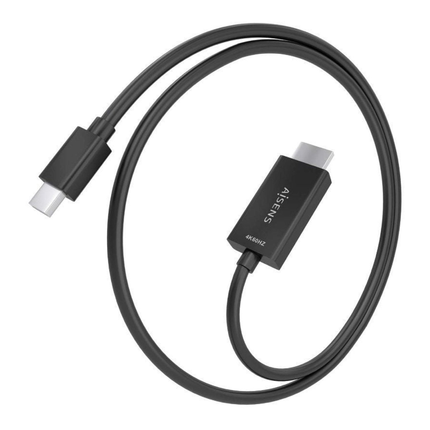 Aisens · Cable Mini DisplayPort a HDMI 4K · 1m · Negro