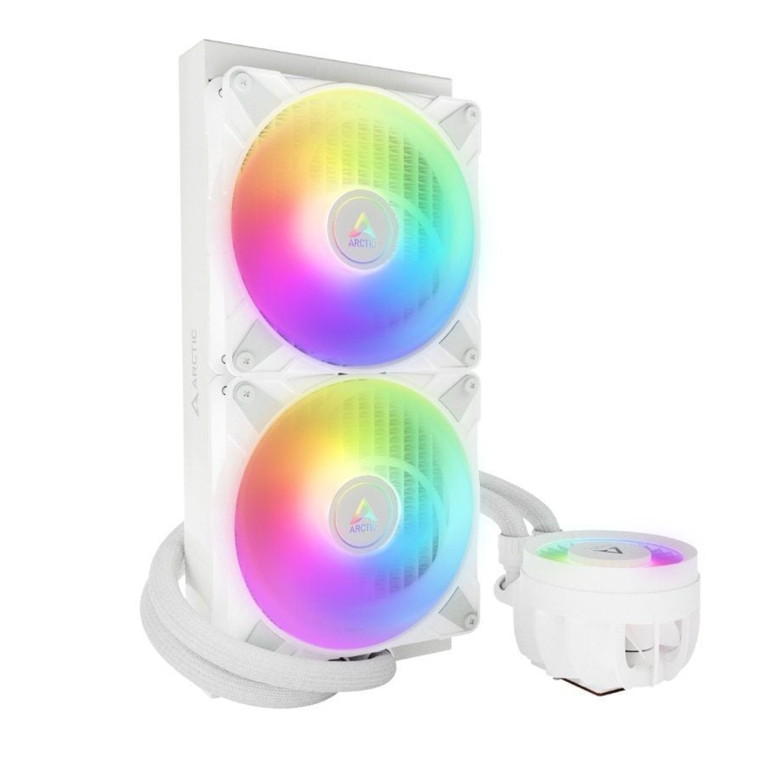 Arctic Liquid Freezer III 280 · Refrigeración Líquida A-RGB · Blanco