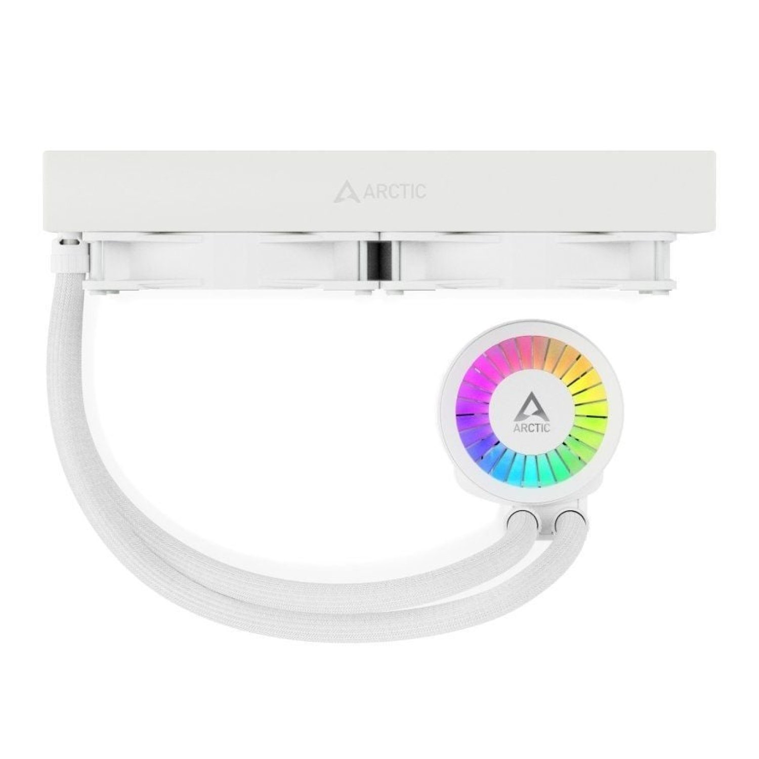 Arctic Liquid Freezer III 280 · Refrigeración Líquida A-RGB · Blanco