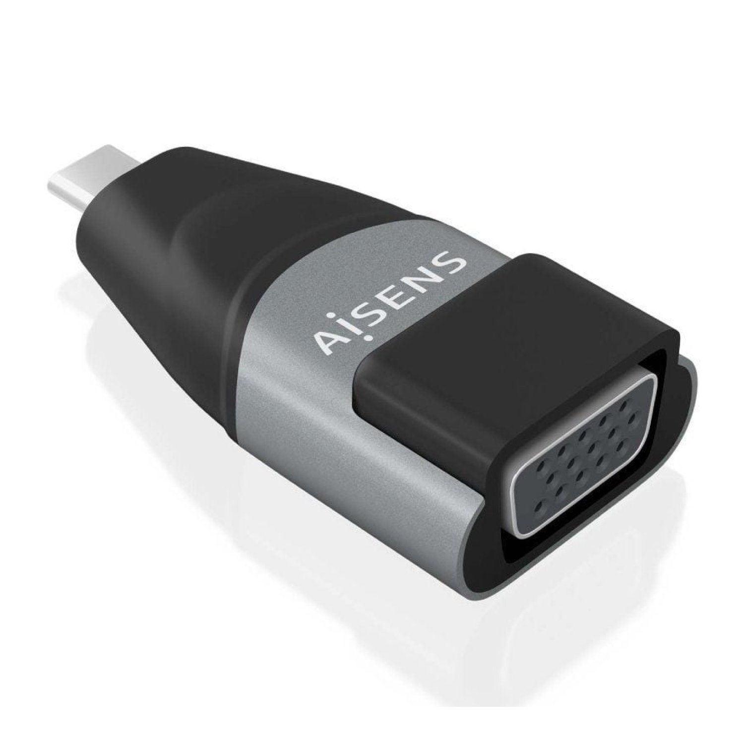 Aisens · Adaptador USB Tipo-C a VGA · Macho a Hembra