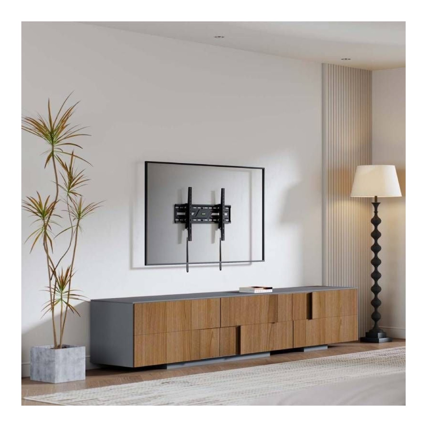 Aisens WT86T-315 · Soporte de Pared Inclinable · 37-86" · Hasta 75kg