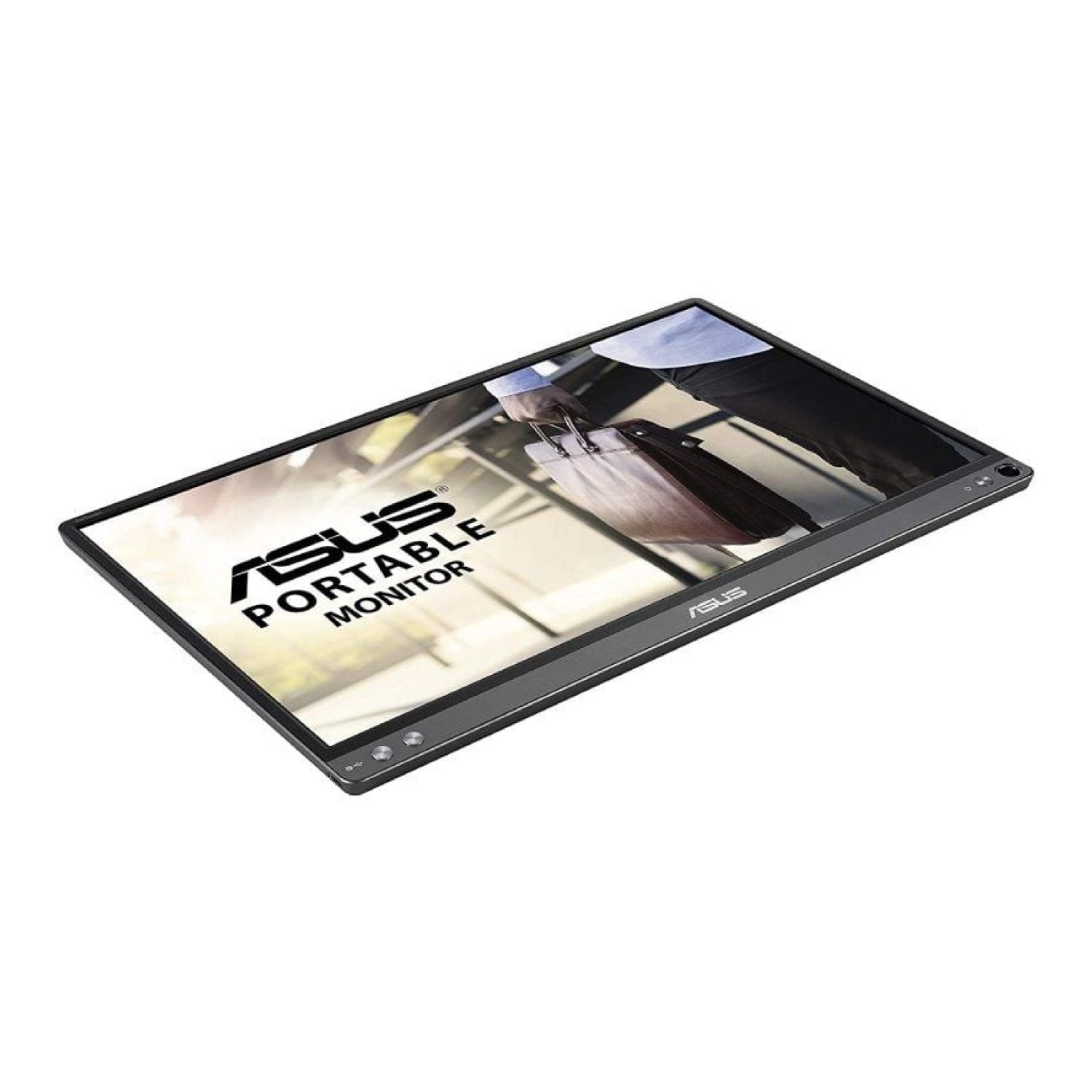 Asus ZenScreen MB16ACE · Monitor Portátil 15,6" · Full HD · Plata y Negro