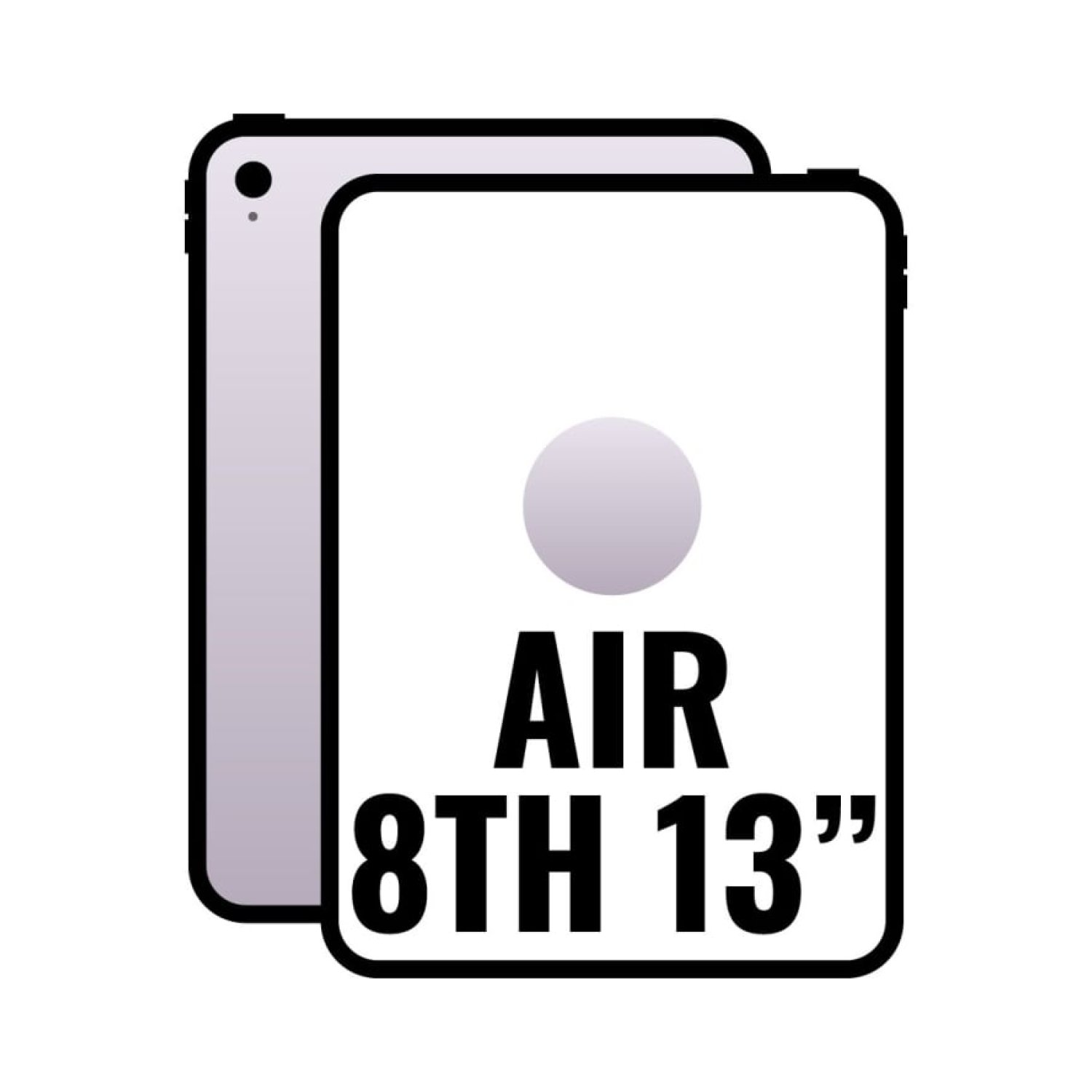 Apple iPad Air 13" · M4 · 256GB · Wi-Fi + 5G · Púrpura