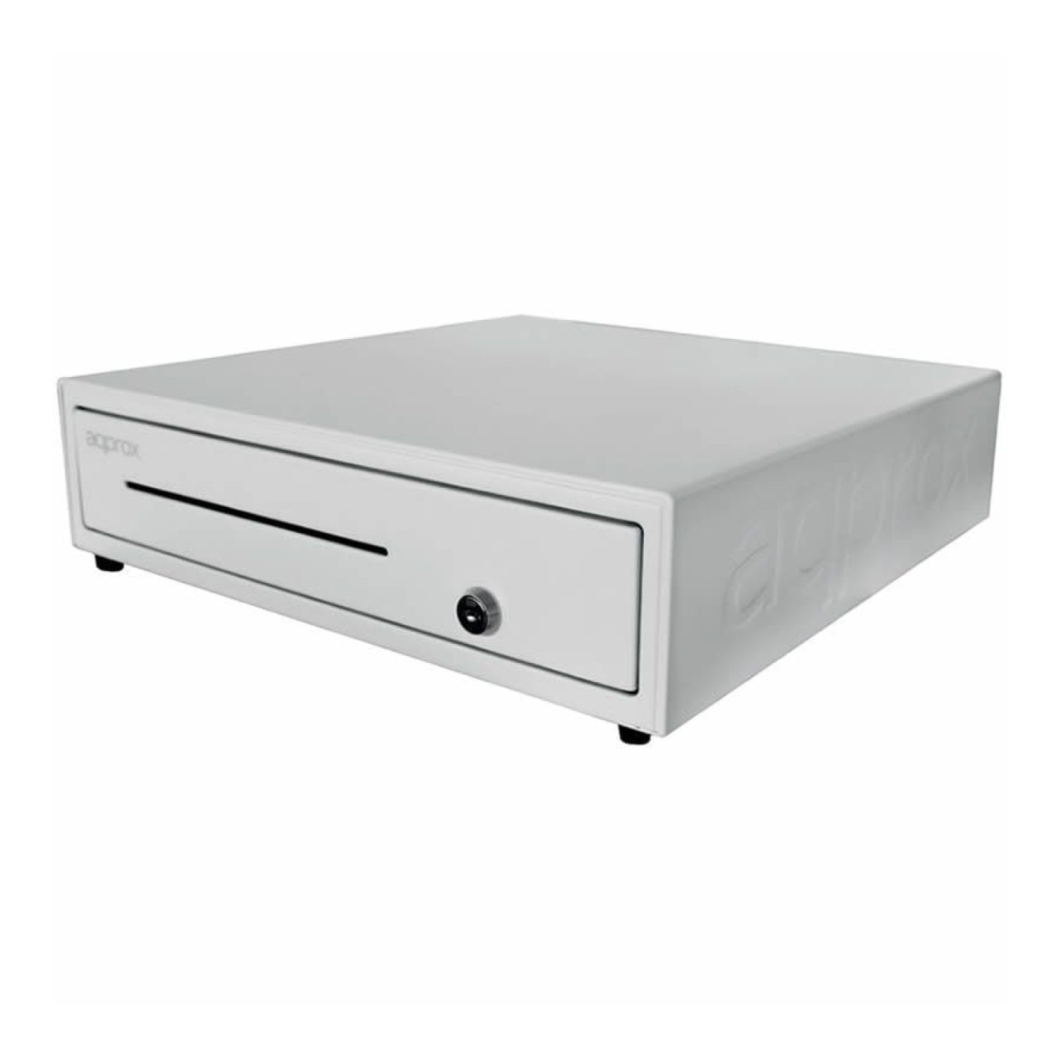 Approx appCASH01 · Cajón Portamonedas · Manual y Automático · Blanco