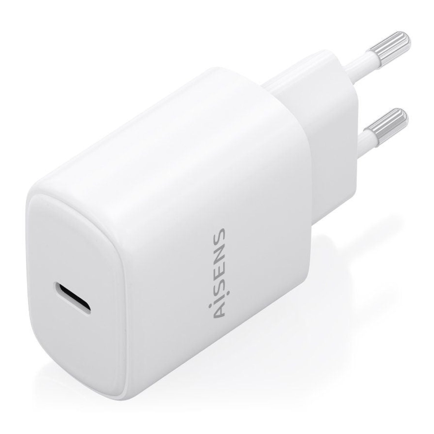 Aisens Cargador GaN · 1x USB-C · 30W · Blanco