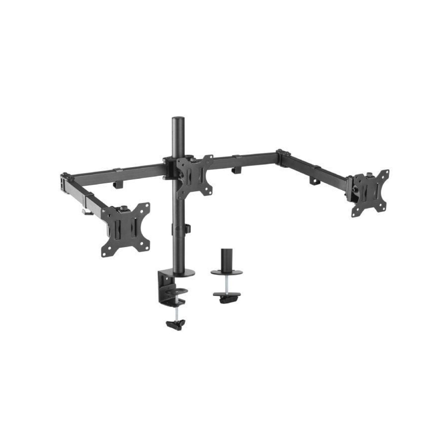 Aisens DT27TSR · Soporte 3 Monitores · Giratorio e Inclinable · Hasta 7kg