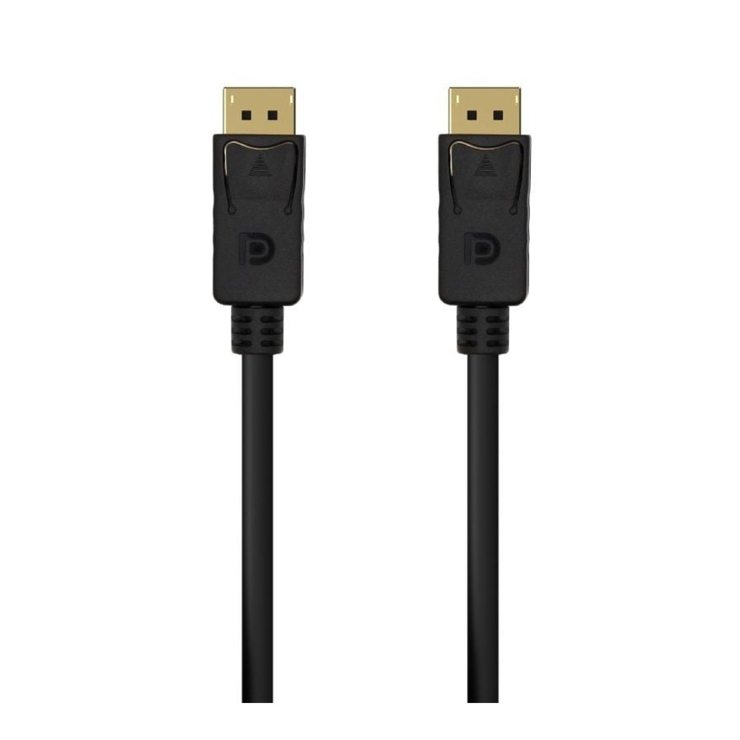 Aisens Cable DisplayPort 1.2 · 4K · 2300Mbps · 1,5m · Negro
