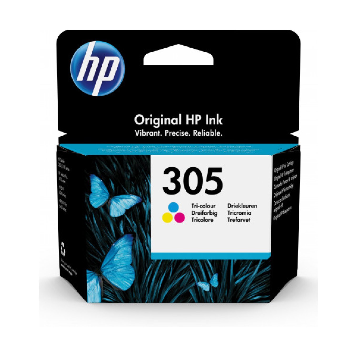 HP Cartucho Tinta Original nº305 · Tricolor