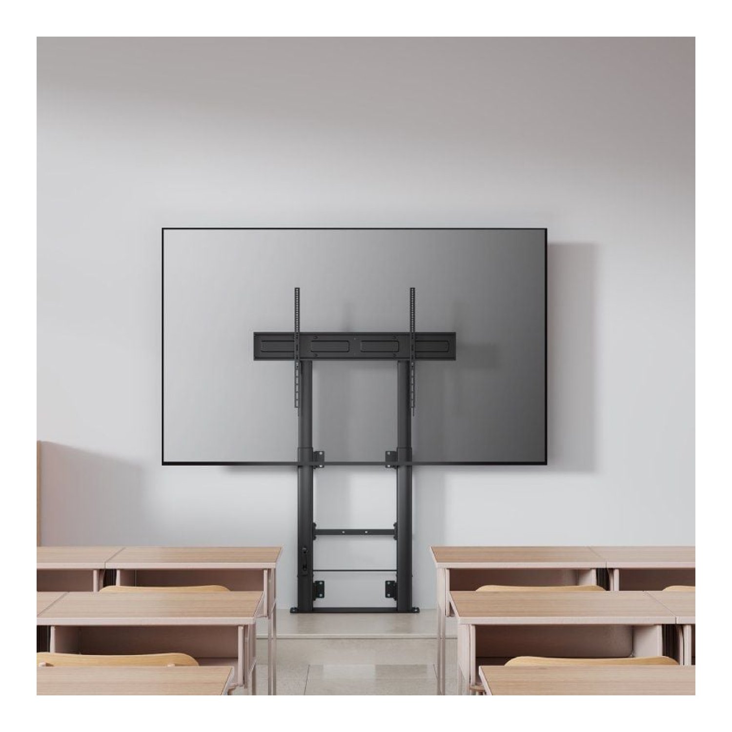 Aisens FWF100E-351 · Soporte Giratorio TV · 60-100" · Hasta 120kg · Inclinable