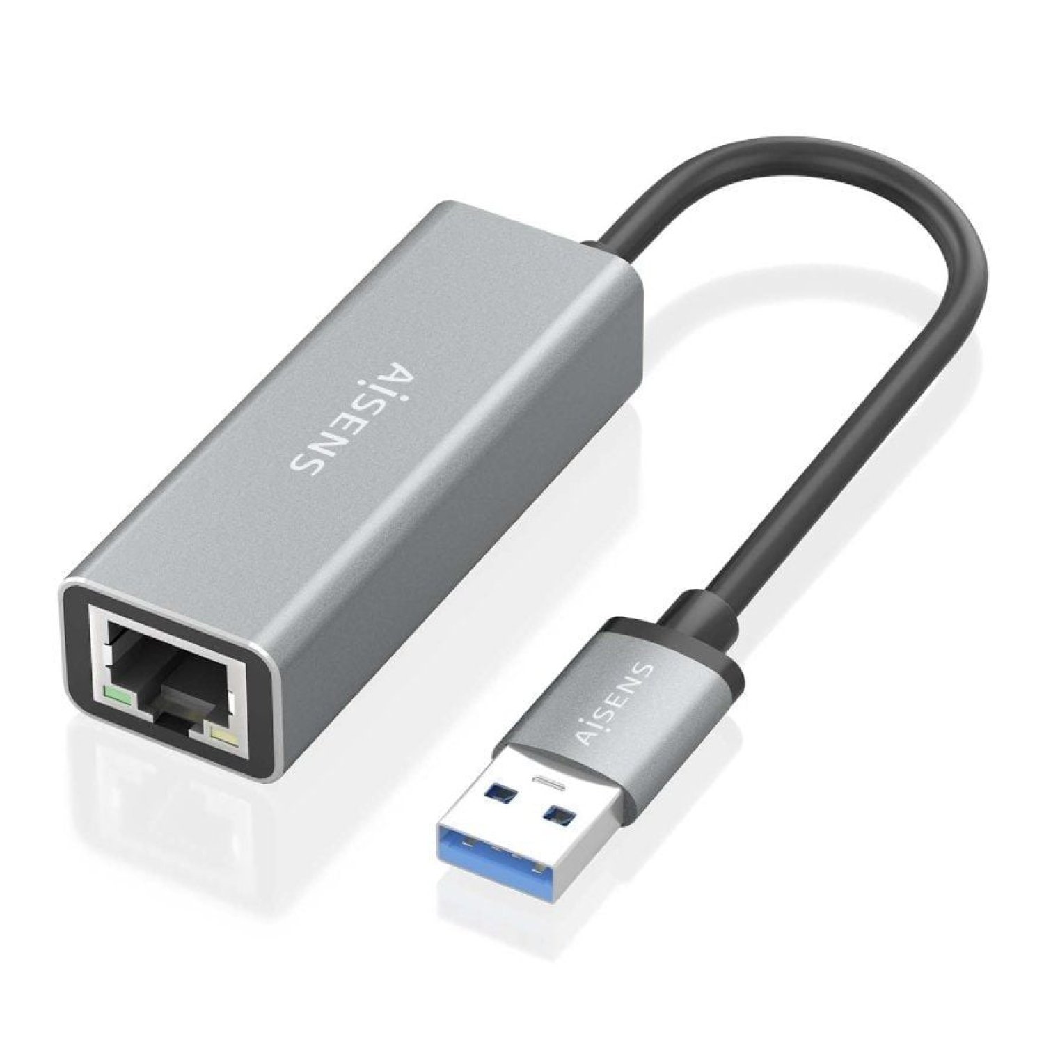 Aisens · Adaptador USB 3.0 a RJ45 · 1000 Mbps