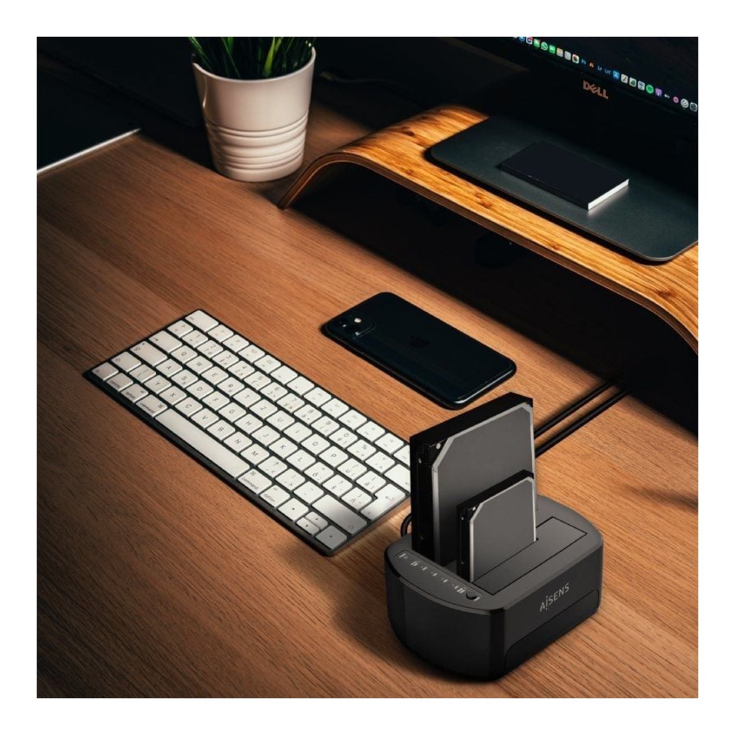 Aisens · Docking Station · 2,5"/3,5" SATA · USB 3.0