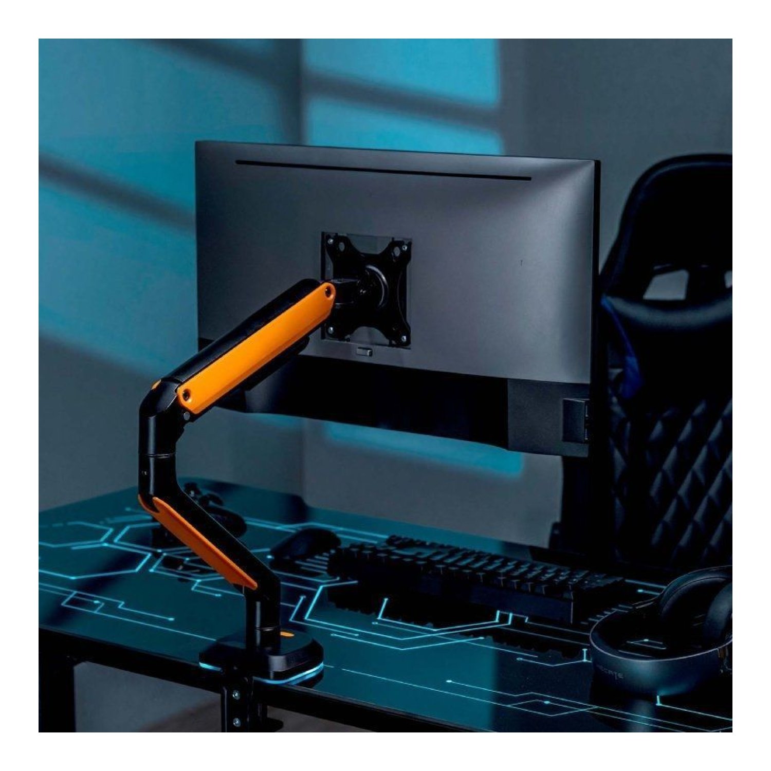 Aisens DT32TSR-249 · Soporte Gaming Giratorio · Monitor/TV hasta 9kg · RGB