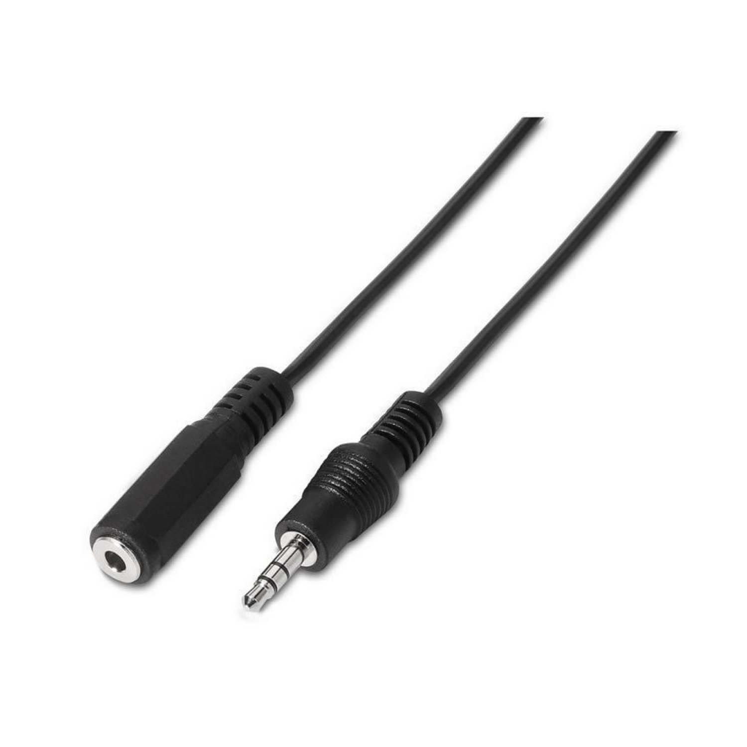Aisens · Cable Estéreo Jack 3.5mm · 3m · Negro
