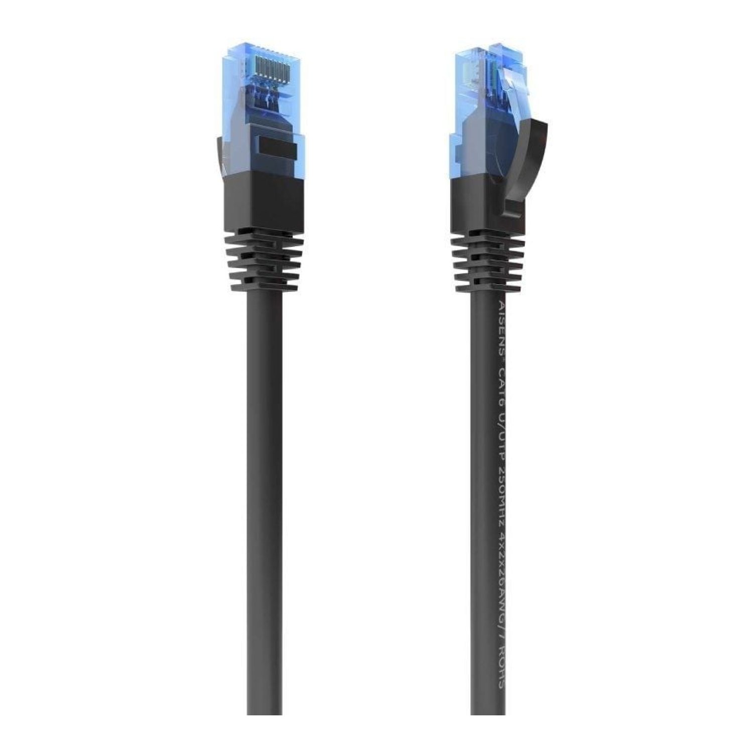 Aisens · Cable RJ45 Cat.6 UTP · 3m · AWG26 CCA · Negro