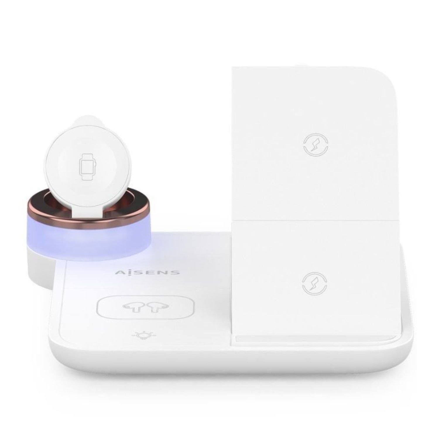 Aisens · Base de Carga Inalámbrica · 15W · Blanco