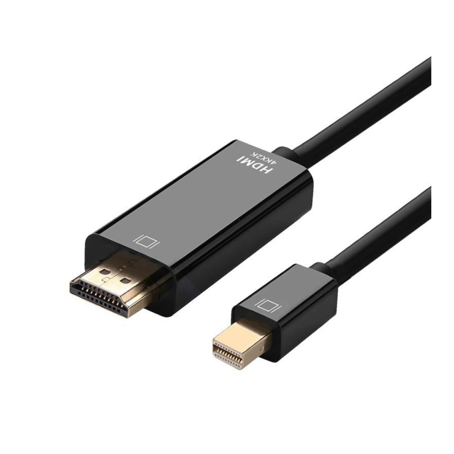 Aisens · Cable Mini DisplayPort a HDMI · 2m · 5W · 2300Mbps · Negro