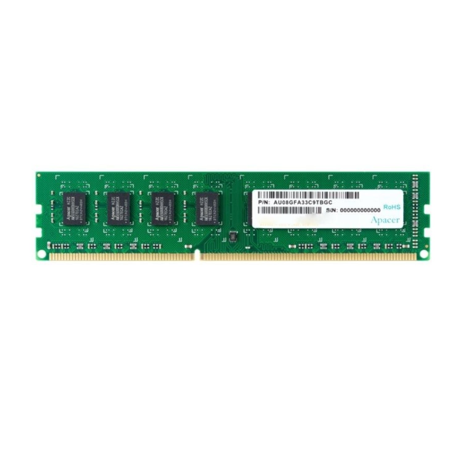Apacer · Memoria RAM 8GB · DDR3 1600MHz · CL11 · 1.5V · DIMM