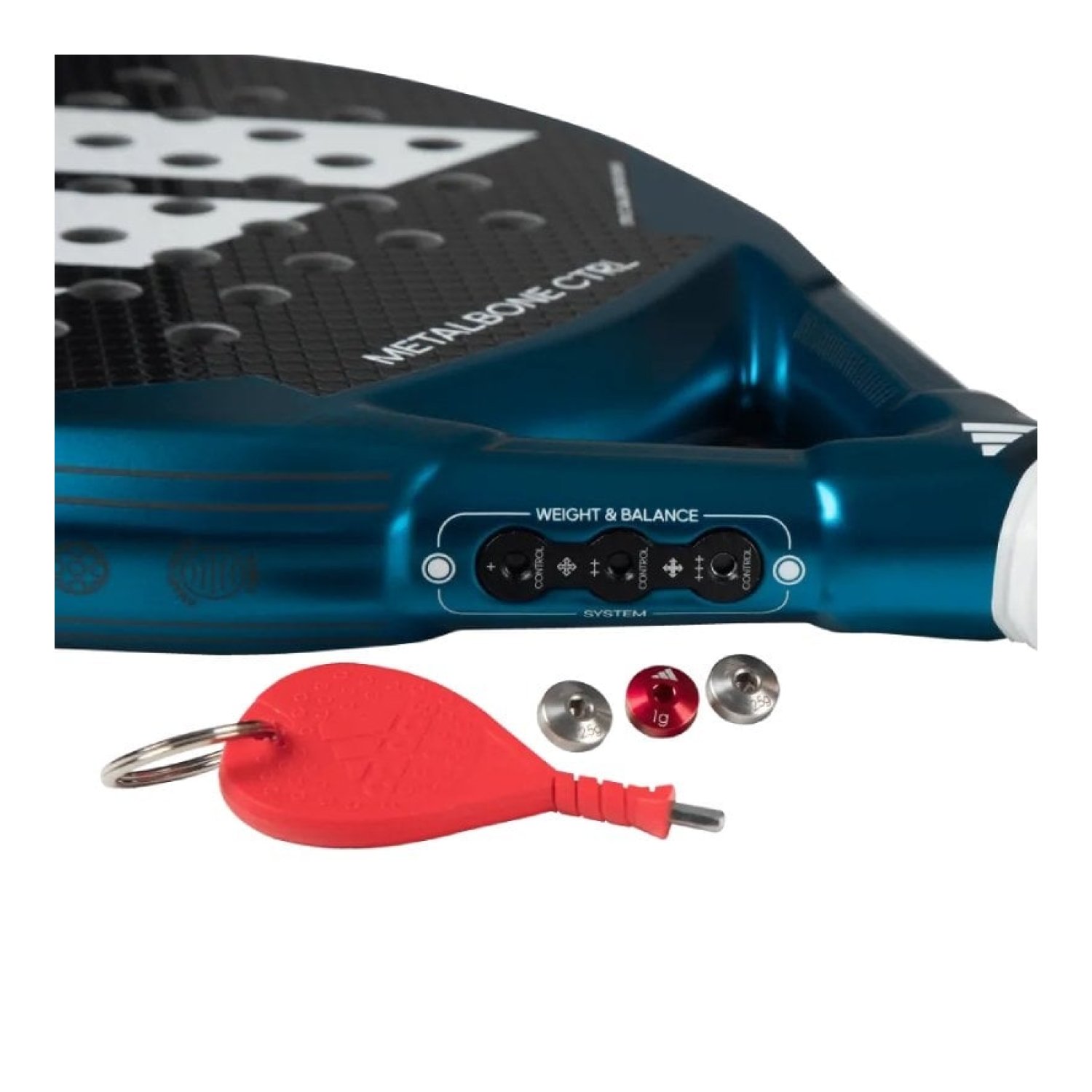 Adidas Metalbone Control 3.3 2024 · Pala de Pádel · Negra