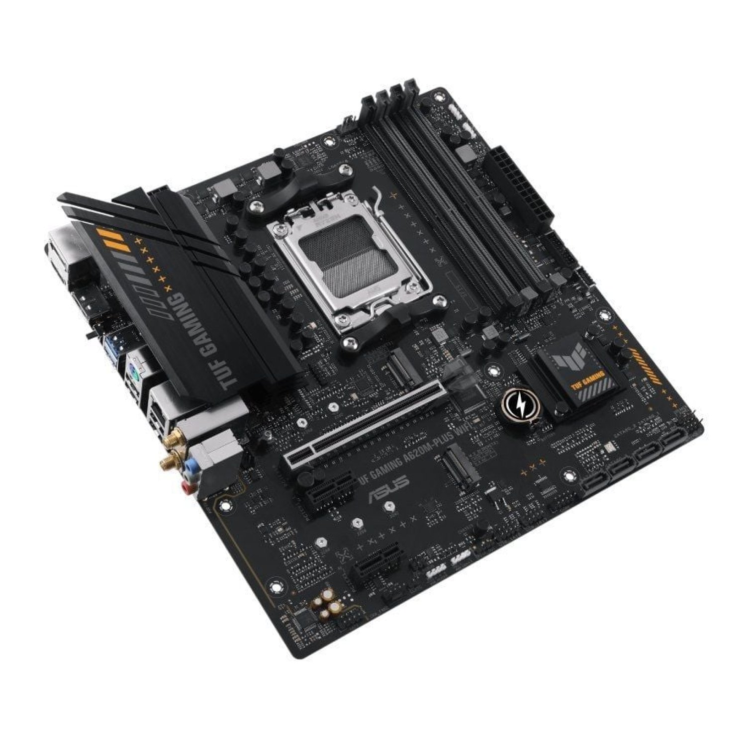 Asus TUF Gaming A620M-Plus WiFi · Socket AM5 · DDR5 · Micro ATX · PCIe 4.0