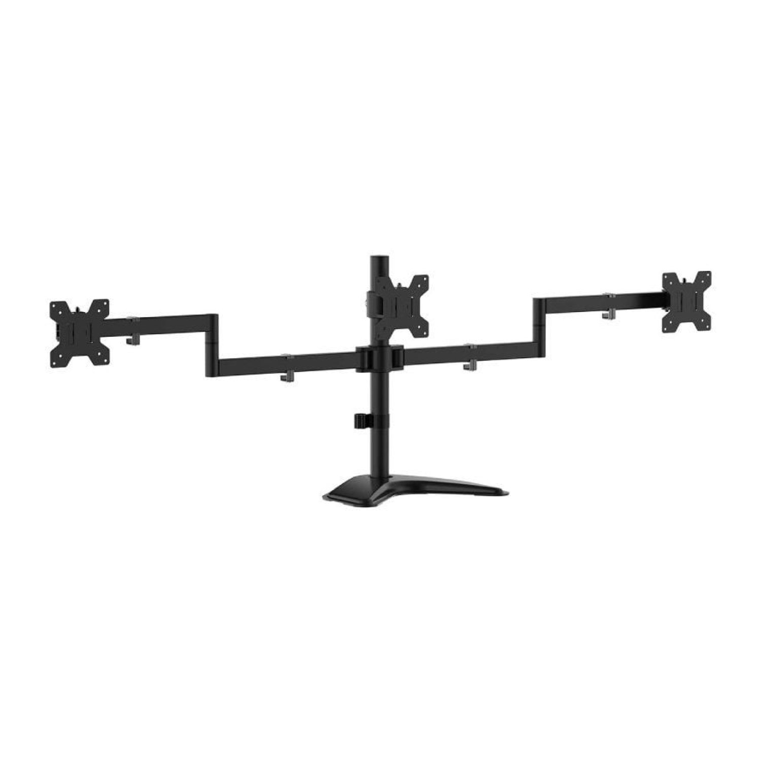 Aisens · Soporte Sobremesa 3 Monitores · Giratorio e Inclinable · Hasta 10kg