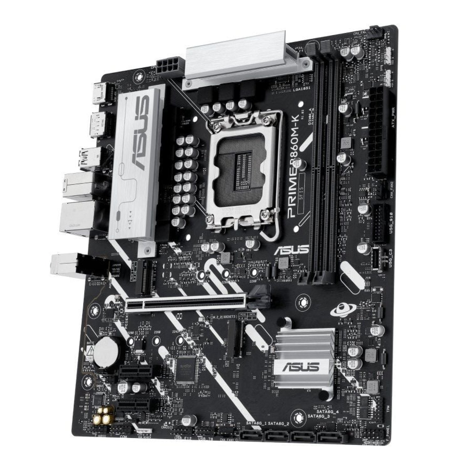 ASUS Prime B860M-K · Socket LGA1851 · DDR5 · PCIe 5.0 · Micro ATX