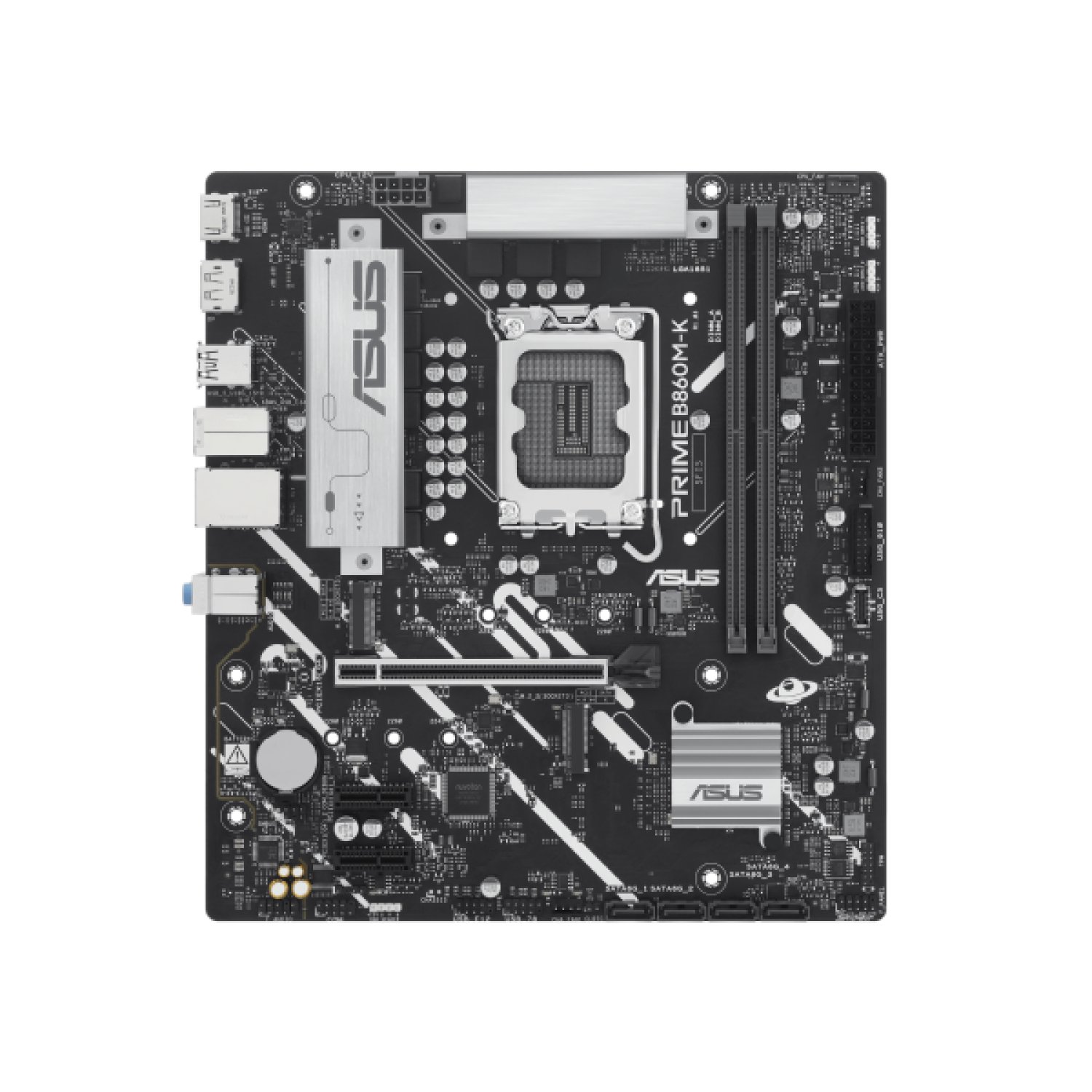 ASUS Prime B860M-K · Socket LGA1851 · DDR5 · PCIe 5.0 · Micro ATX