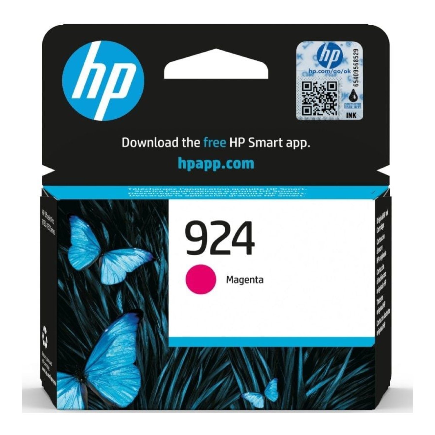 HP Cartucho Tinta Original nº924 · Magenta
