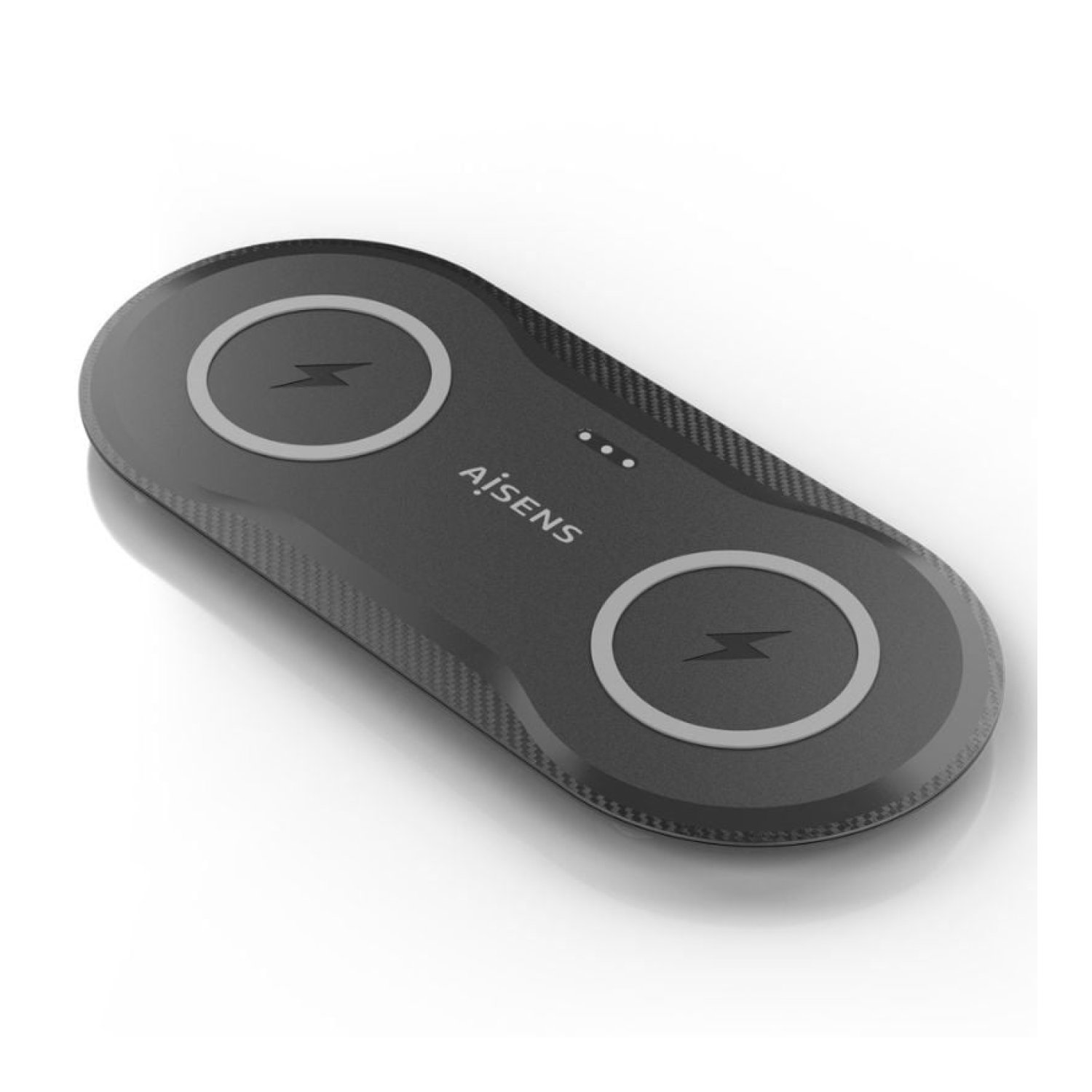 Aisens · Base de Carga Inalámbrica · 15W · Negro