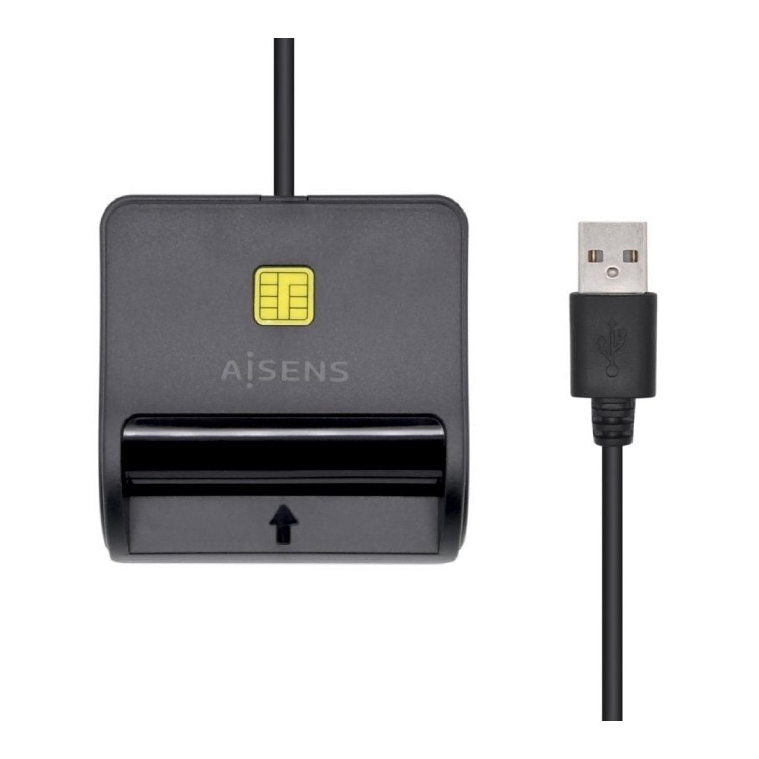 Aisens Lector DNI y Tarjetas · USB 2.0 · Negro