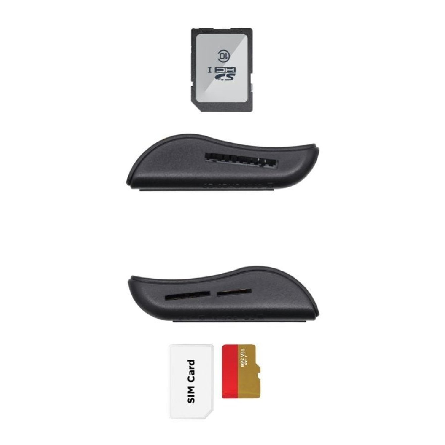 Aisens Lector DNI y Tarjetas · USB 2.0 · Negro