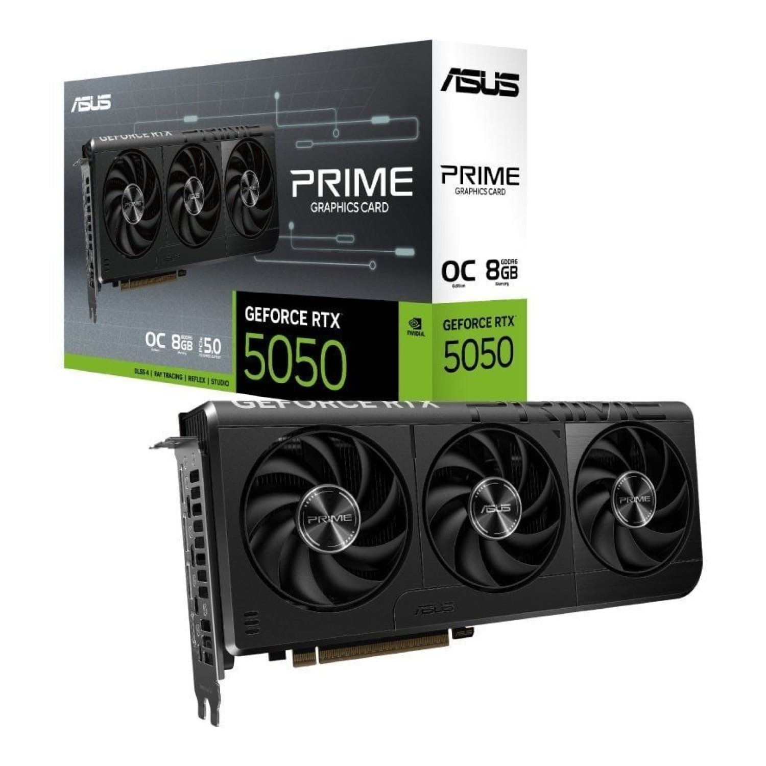 Asus GeForce RTX 5050 OC · 8GB GDDR6 · Tarjeta Gráfica Gaming